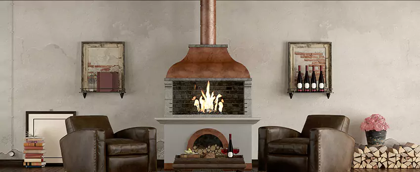 Thelin Hearth Products Providence Pellet Insert Fireplace Installation in Eldersburg, MD