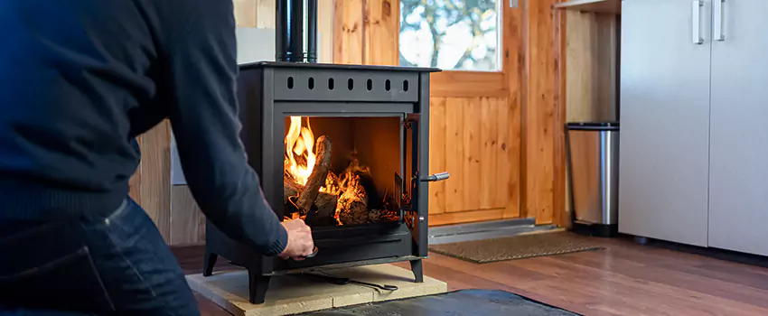 Open Hearth Wood Fireplace Installation in Eldersburg, MD