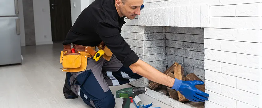 Fireplace Damaged Damper Frame Repair Services in Eldersburg, Maryland